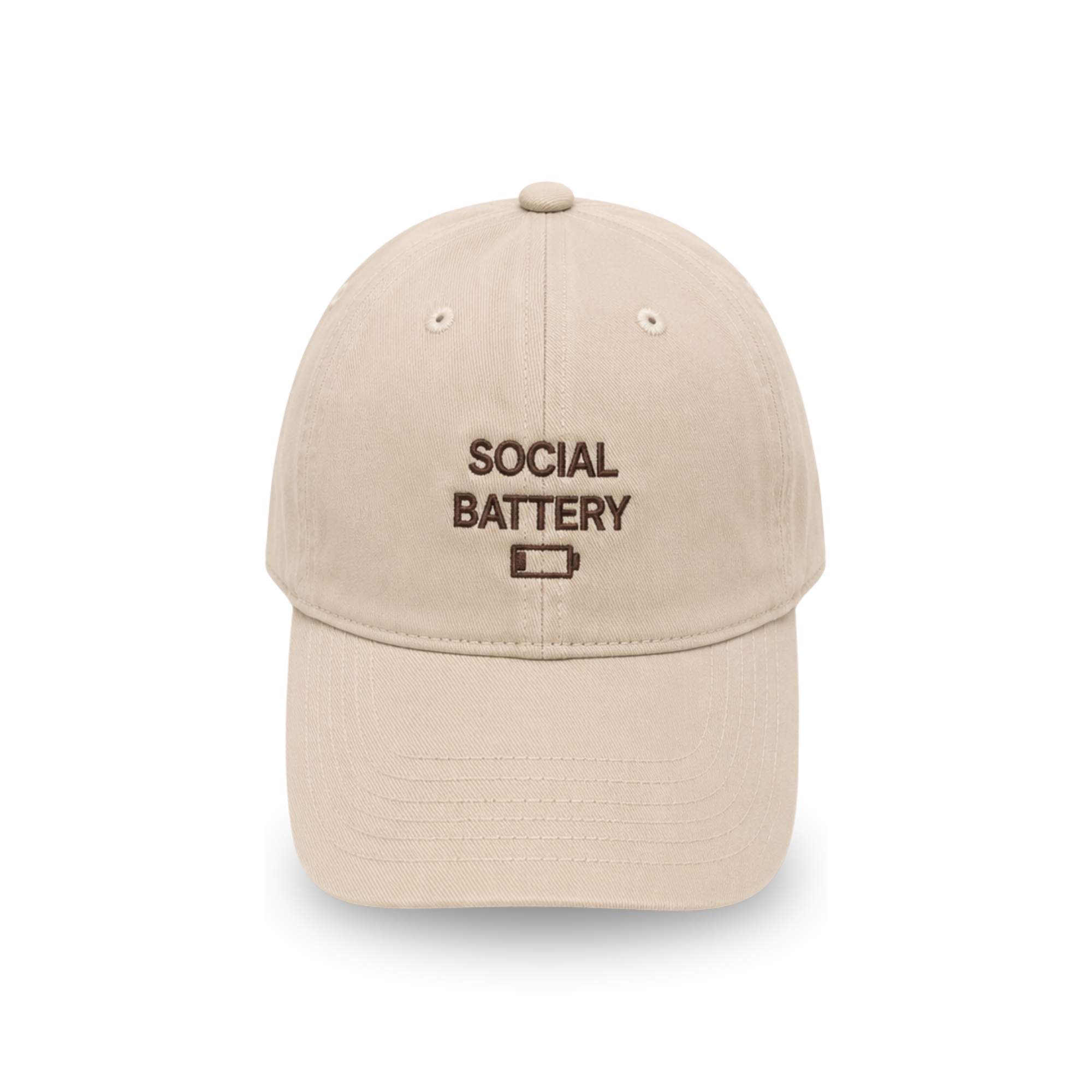 Cube Sleepy Club Premium Embroidered Cotton Cap