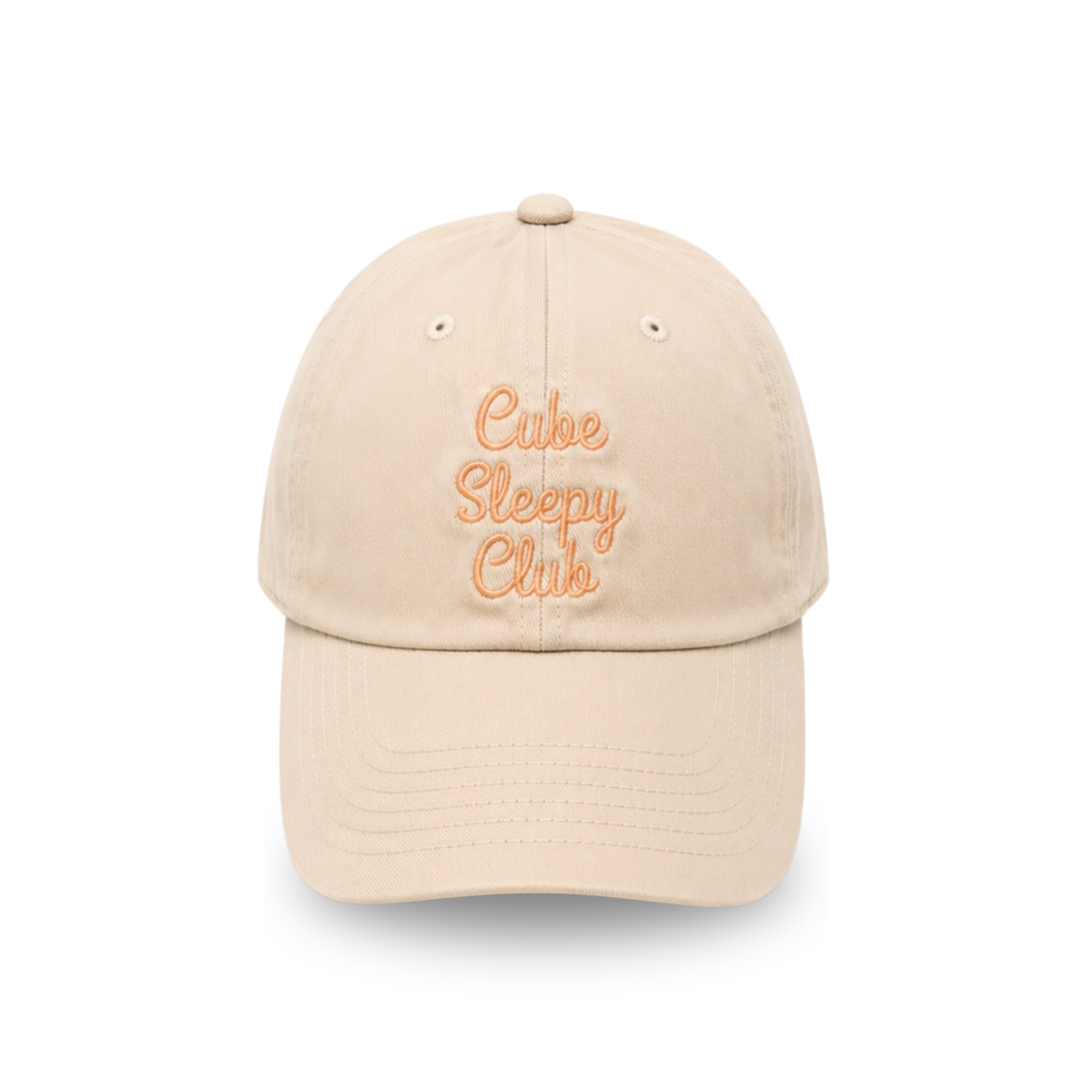 Cube Sleepy Club Premium Embroidered Cotton Cap